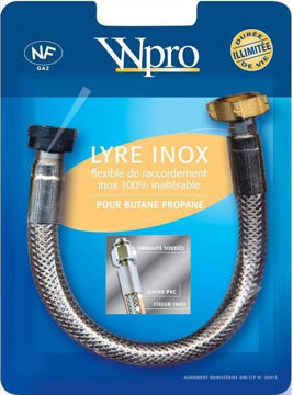 Image de Lyre inox butane propane 0,35m illimitée - TNL035