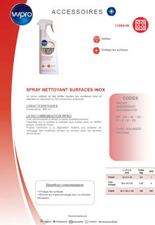 Image sur Spray nettoyant inox et chrome 500 ml - SSC212