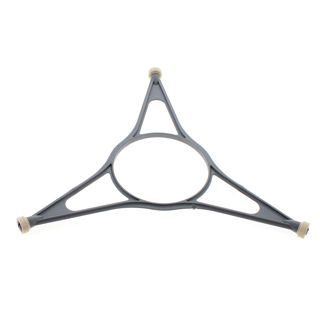 Image sur SUPPORT PLATEAU VERRE 3 ROUES