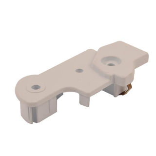 Image sur LH LOWER END CAP AND CLIP-WHITE