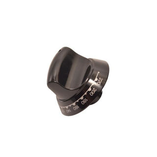Image sur CONTROL KNOB MAIN OVEN BLACK